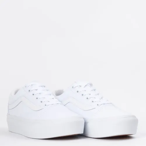 Tênis branco vans plataforma original
