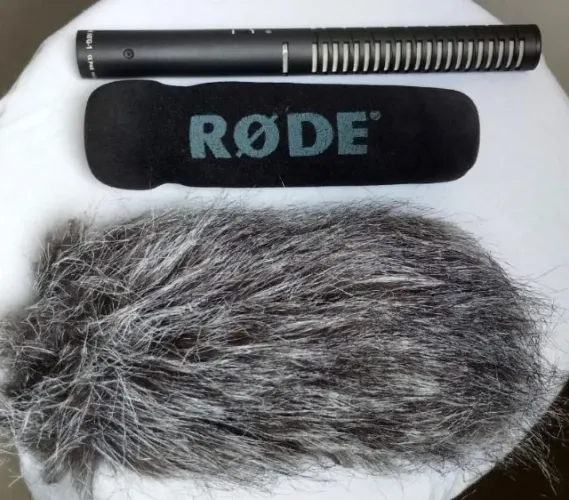 Microfone Shotgun Rode NTG1 - OPORTUNIDADE