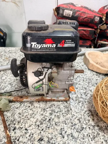 Rabeta barco/bote Motor À Gasolina 7,0 Hp 4 Tempos Tf70 Partida Manual Toyama