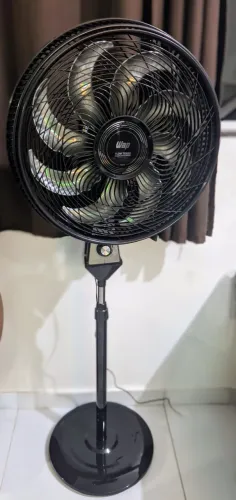 WAP Ventilador de Coluna 50cm FLOW TURBO, com Tecnologia Silenciosa e Econômica, 8 Pás e 3