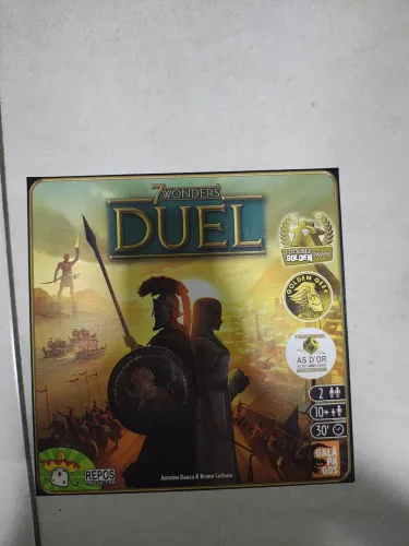 7 Wonders Duel Galápagos Jogo De Tabuleiro