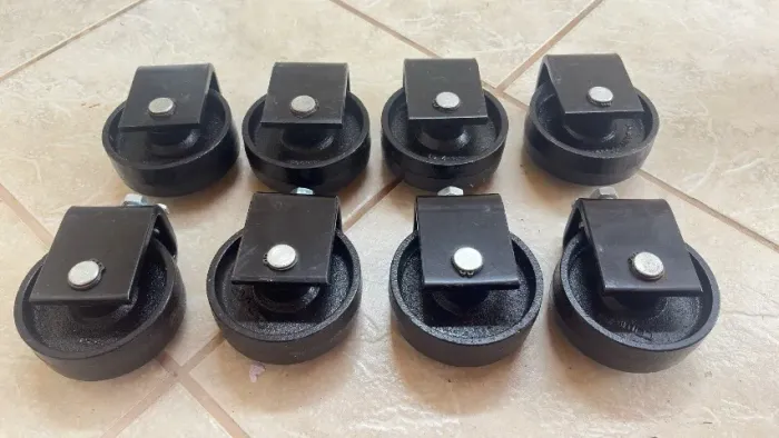 Roda para Transformador COMKAP 2,5T Original Nova - Ferro Fundido | Mínimo 2 Unidades