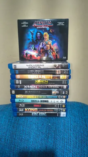Blu-ray Coleção com 12 filmes