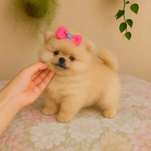Lulu da Pomerânia simplesmente perfeito 