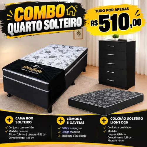 Combo Quarto Solteiro