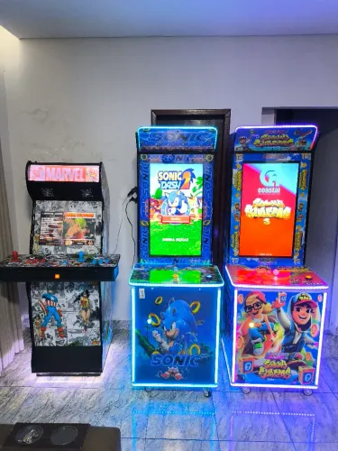 Kit 3 máquinas Arcade
