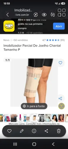IMOBILIZADOR PARCIAL DE JOELHO