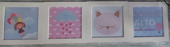Quadros decorativos quarto infantil