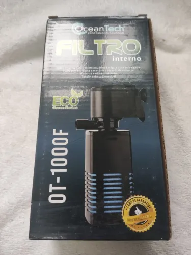Filtro Interno Ocean Tech OT-1000F 650L/hr para Aquários de Água Doce