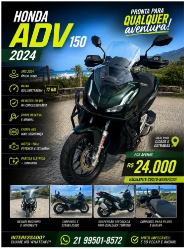 Vendo Moto Honda ADV 150
