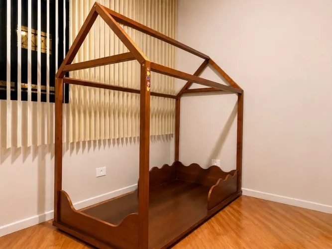 Cama Infantil Montessoriana Casinha