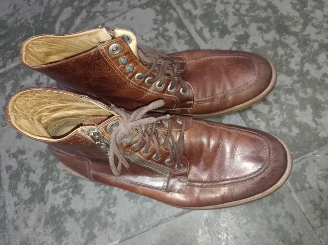 Coturno bota Ellus DLK couro tamanho 43 lindíssimo