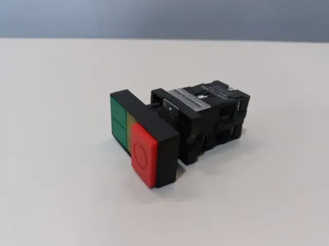 Botão Duplo Sinal.22MM VD/VM 1NA