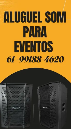 Caixa de Som para Eventos