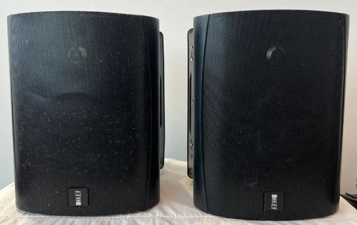 Caixas Acústicas KEF Ventura 5 Internas e Externas C/ Suportes Originais - Ótimo Estado