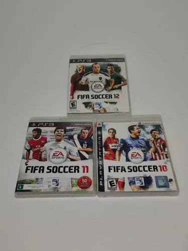 FIFA 10, 11 e 12 Ps3 Usado Mídia Física