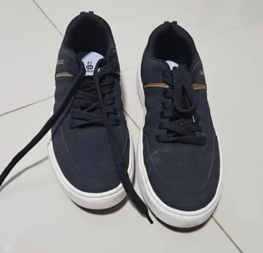 Sapatos Ollie pretos, tamanho 41