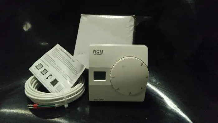 Controlador de aquecimento piso elétrico marca Vesta