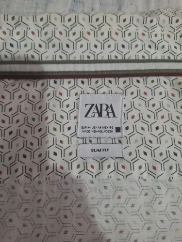 Camisa zara manga comprida
