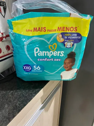 Fralda Pampers xxg