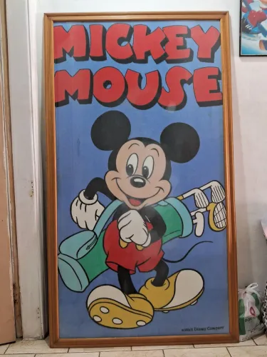 Quadro gigante do Mickey