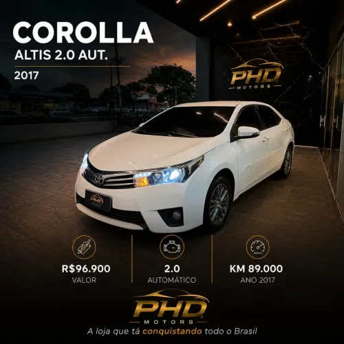 Toyota Corolla Altis 2.0 Flex 16V Aut. 2017