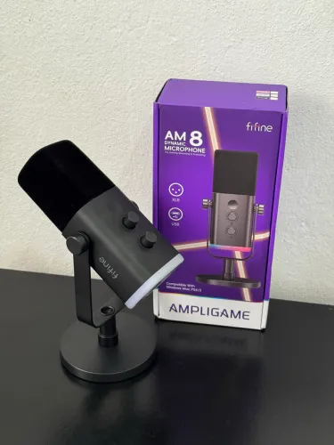Microfone GAMER FIFINE AM8!! LACRADO!! PROMOÇÃO!!