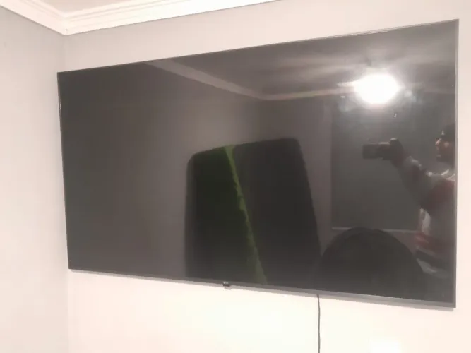 Tv LG 55 polegadas Tela quebrada