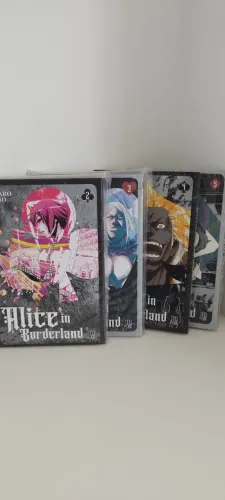 Alice In Borderland - Volumes 2, 3, 4 e 5