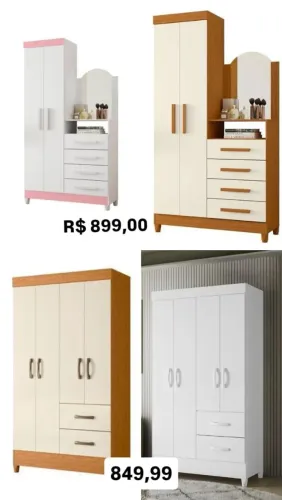 Roupeiros solteiro