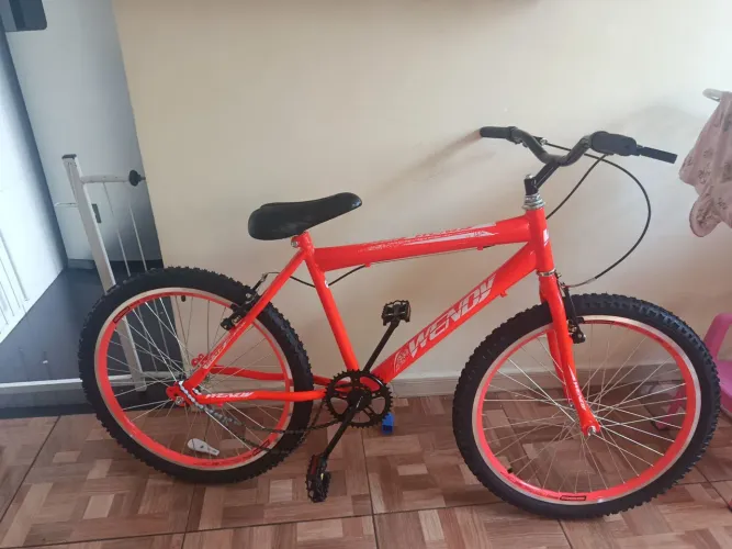 Bicicleta Aro 24 Wendy Laranja