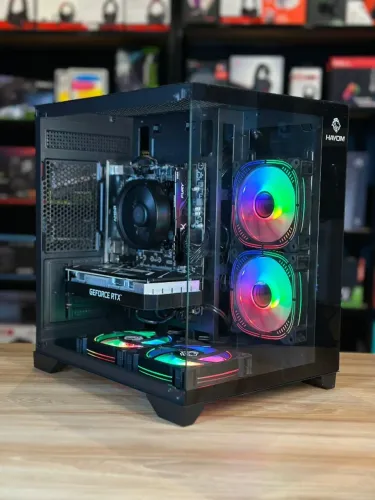 (LOJA FÍSICA) Pc Gamer Ryzen 5 5500 + Rtx 3050 - Linha Novos