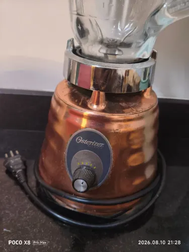 Liquidificador de vidro da Oster