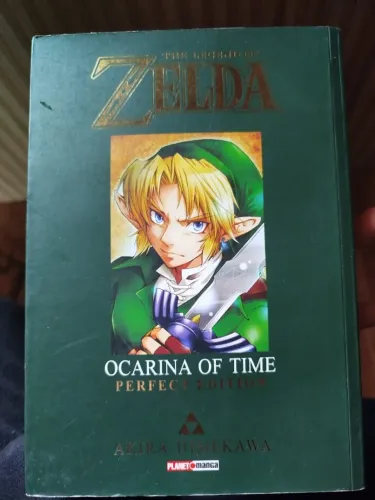 Mangá The legend of zelda ocarina of time em ótimo estado