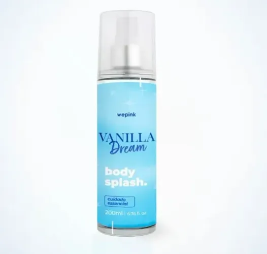 Body Splash Vanilla Dream Desodorante Colônia 200 ml