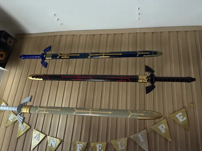 Kit três master sword , ocarina of time .
