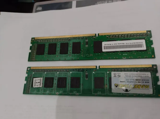Memória 8 gb ddr3 de PC 2 pentes de 4gb ddr3 ok