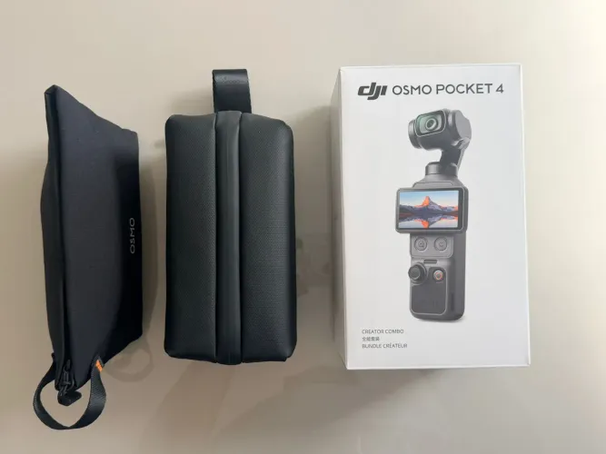 DJI Pocket 4 Creator Combo 4k + Silicone Case + Peliculas