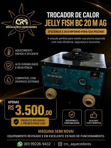 Trocador de calor Jelly Fish BC 20