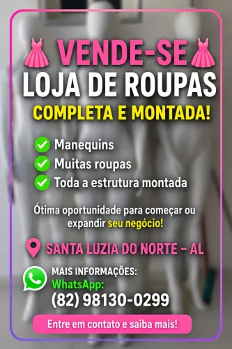 Vende-se uma loja completa
