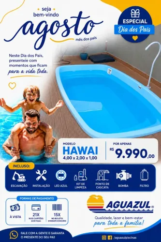 PISCINAS DE 4M, 5M e 6M