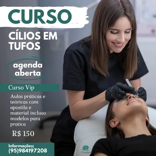 Curso de Cílios Tufinho 
