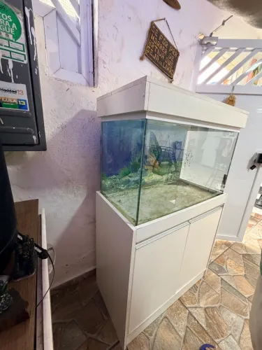 Aquário 160 litros com móvel