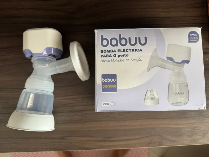 Bomba elétrica extratora de leite