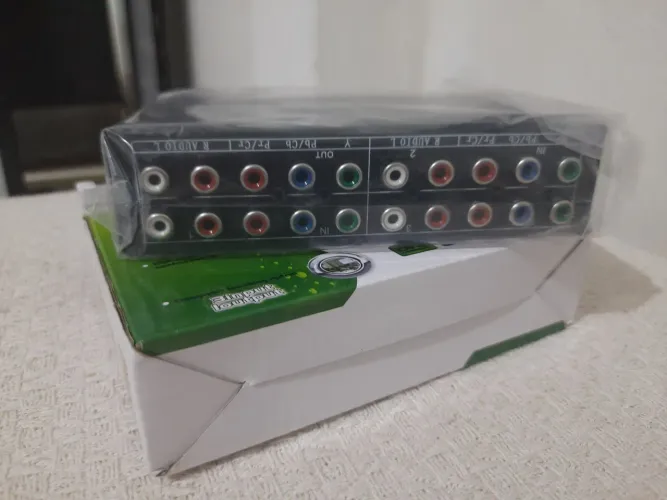 Seletor de Vídeo Componente para Setup Retrô