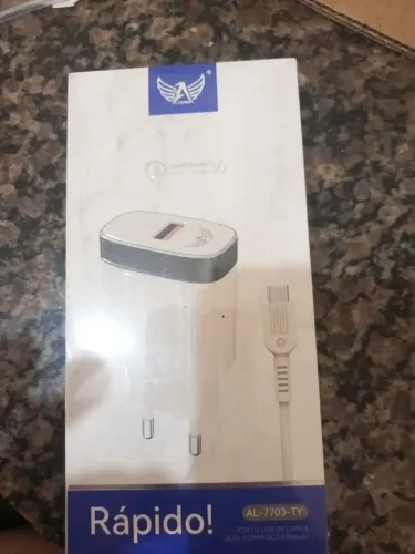 Carregador Altomex 3.0 Cabo usb-tipoc novo na caixa