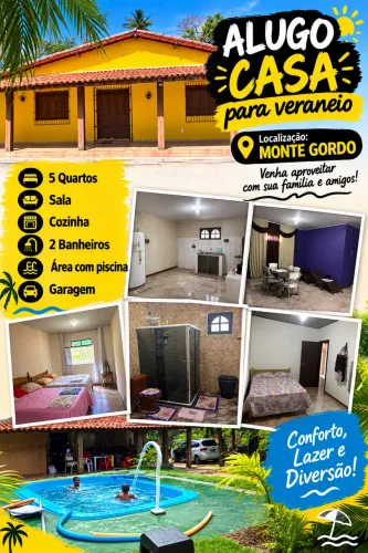 Casa para alugar veraneio 