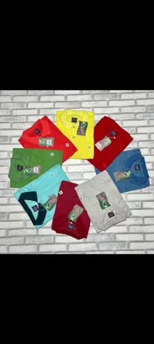 camisas gola polo infantil