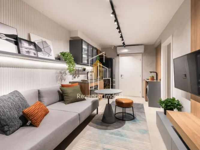CONDOMINIO VIBE VILA OLIMPIA - APARTAMENTO DE 27m² COM 1 DORMITÓRIO, 1 BANHEIRO E VARANDA.