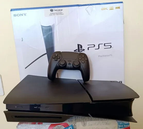 PS5 Slim 1tb com Leitor de Disco - Semi Novo